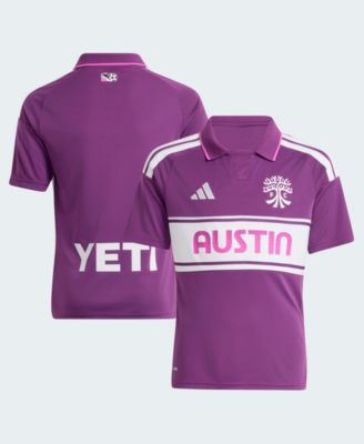 Big Boys and Girls Purple Austin FC 2026 Archive Replica Jersey