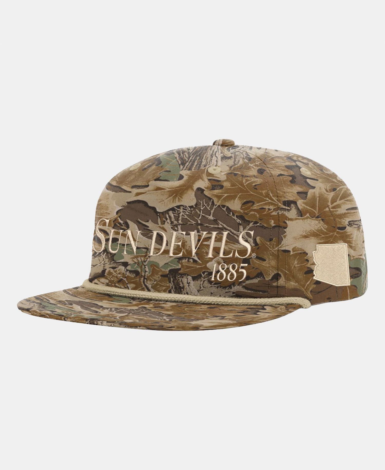 Men's and Women's Camo Arizona State Sun Devils Traditional Trail Golfer Adjustable Hat