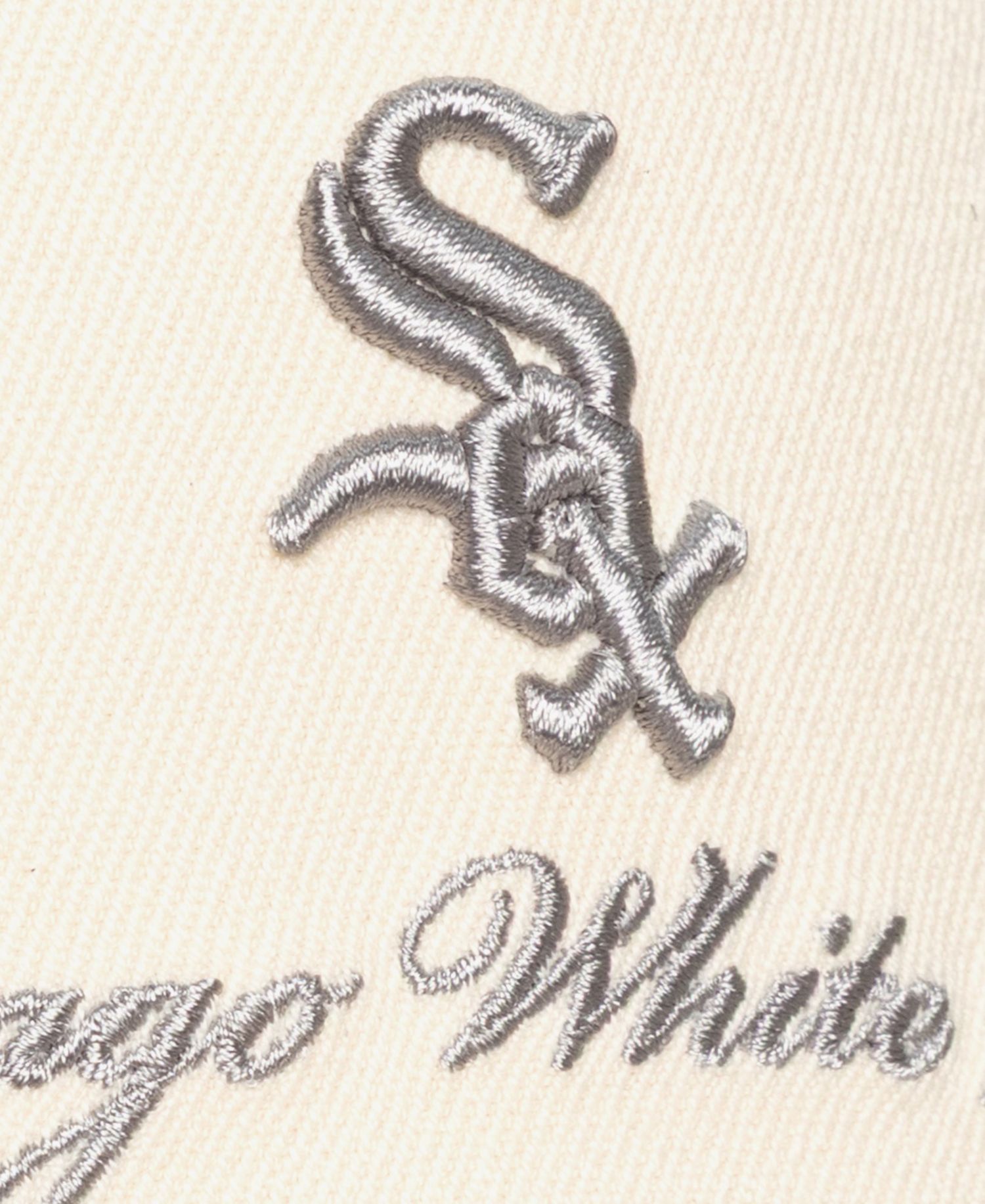 Men's Cream/Gray Chicago White Sox Flawless Stretch-Snapback Hat