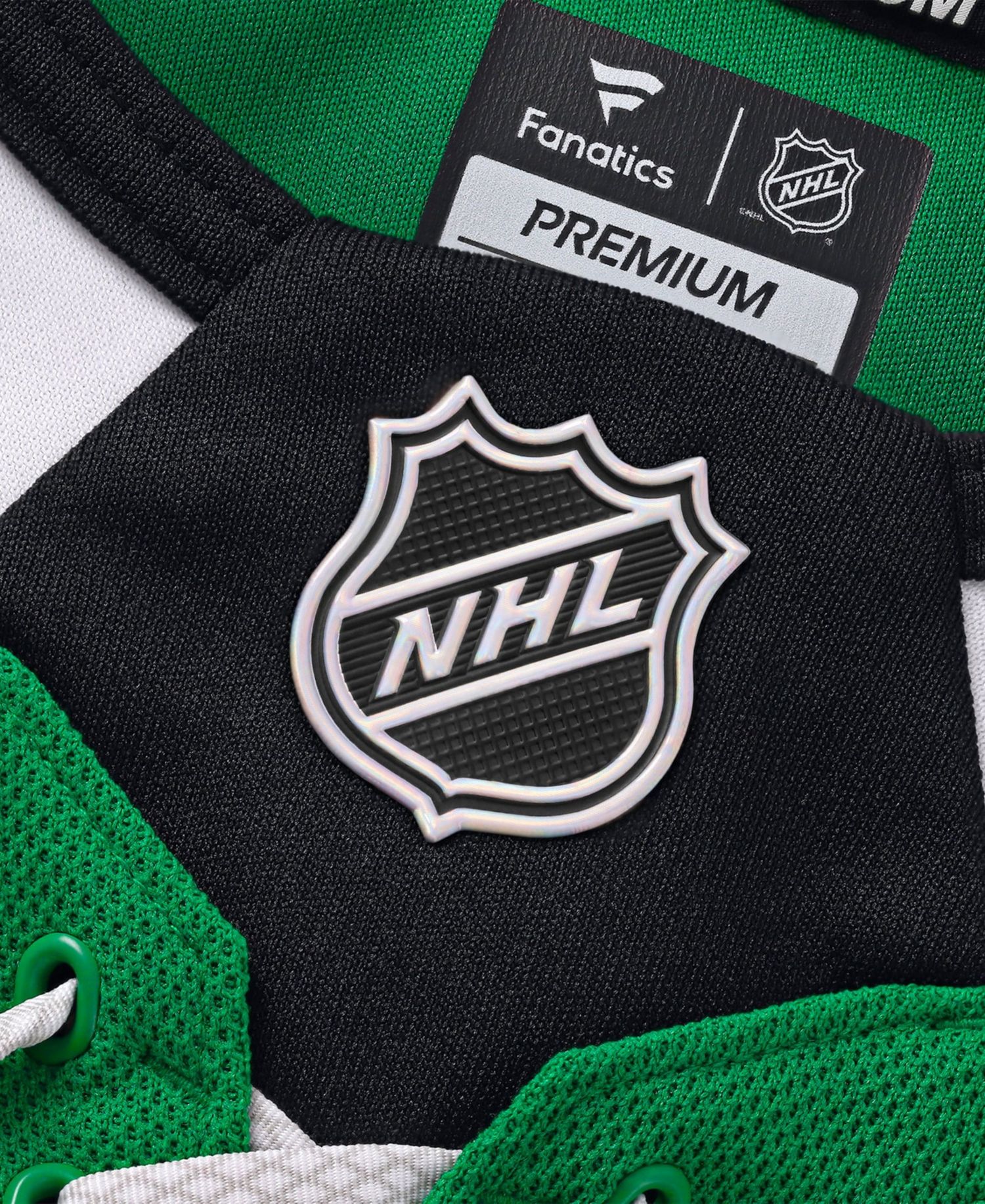 Men's Jake Oettinger Kelly Green Dallas Stars Home Premium Jersey