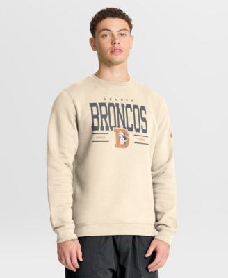 Men's Natural Denver Broncos Always Reppin' Club Sweatshirt