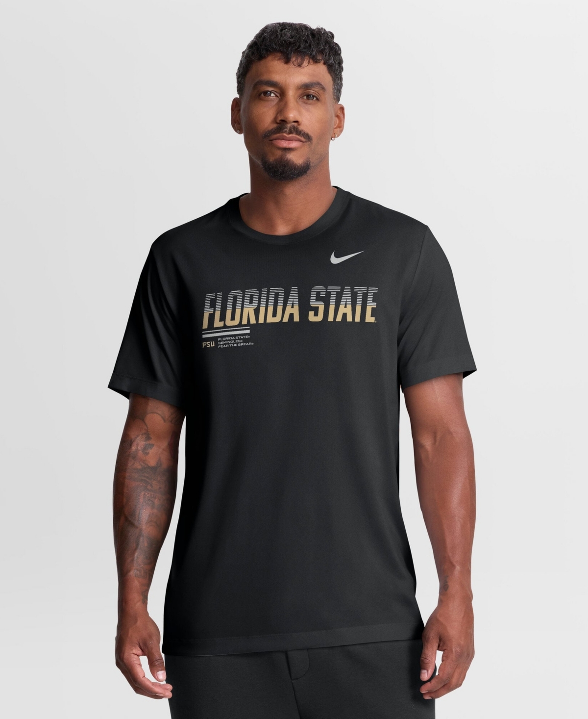 Nike Men's Black Florida State Seminoles Sideline Legend Dri-fit T-Shirt