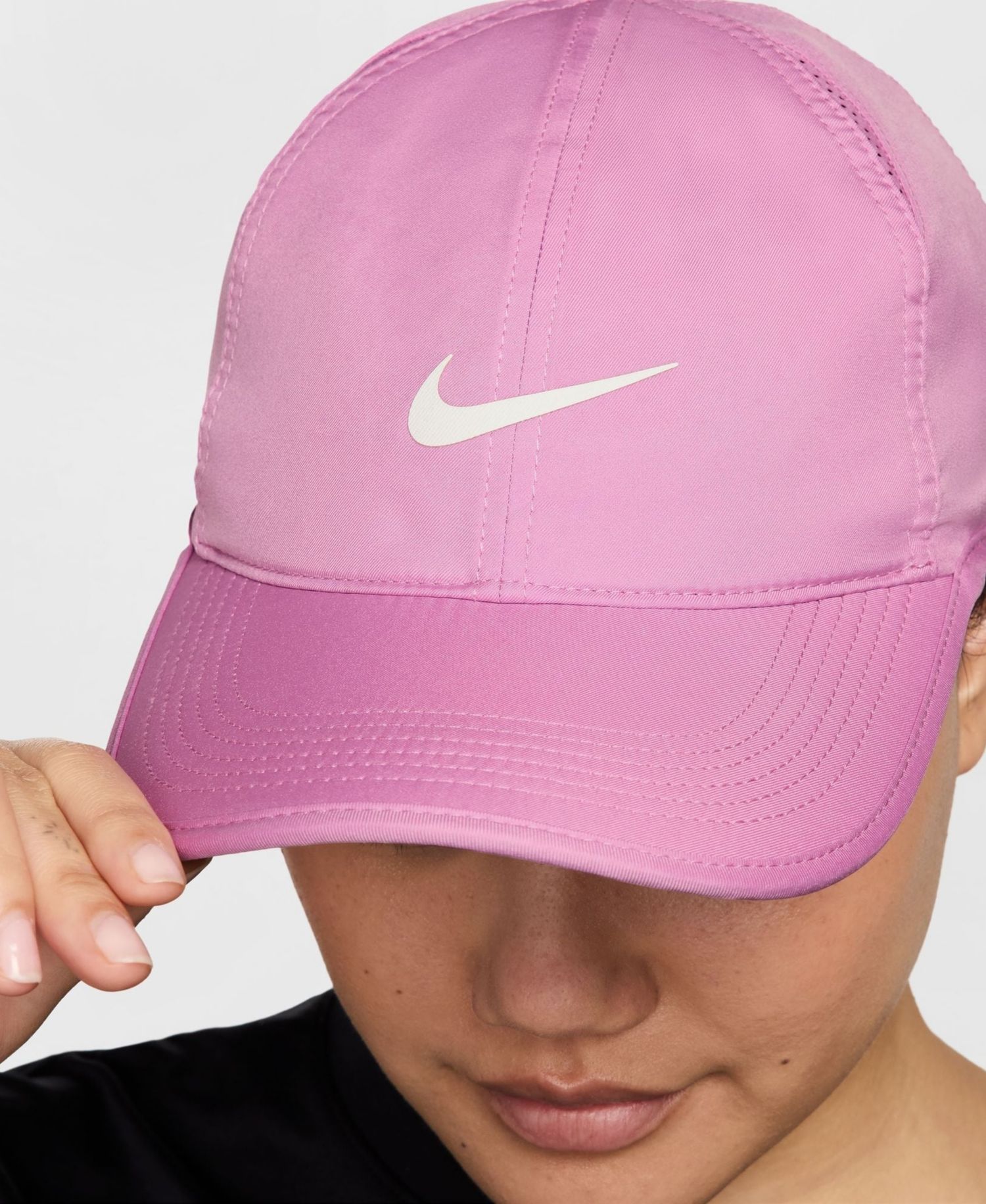 Men's and Women's Light Pink Featherlight Dri-FIT Club Adjustable Hat