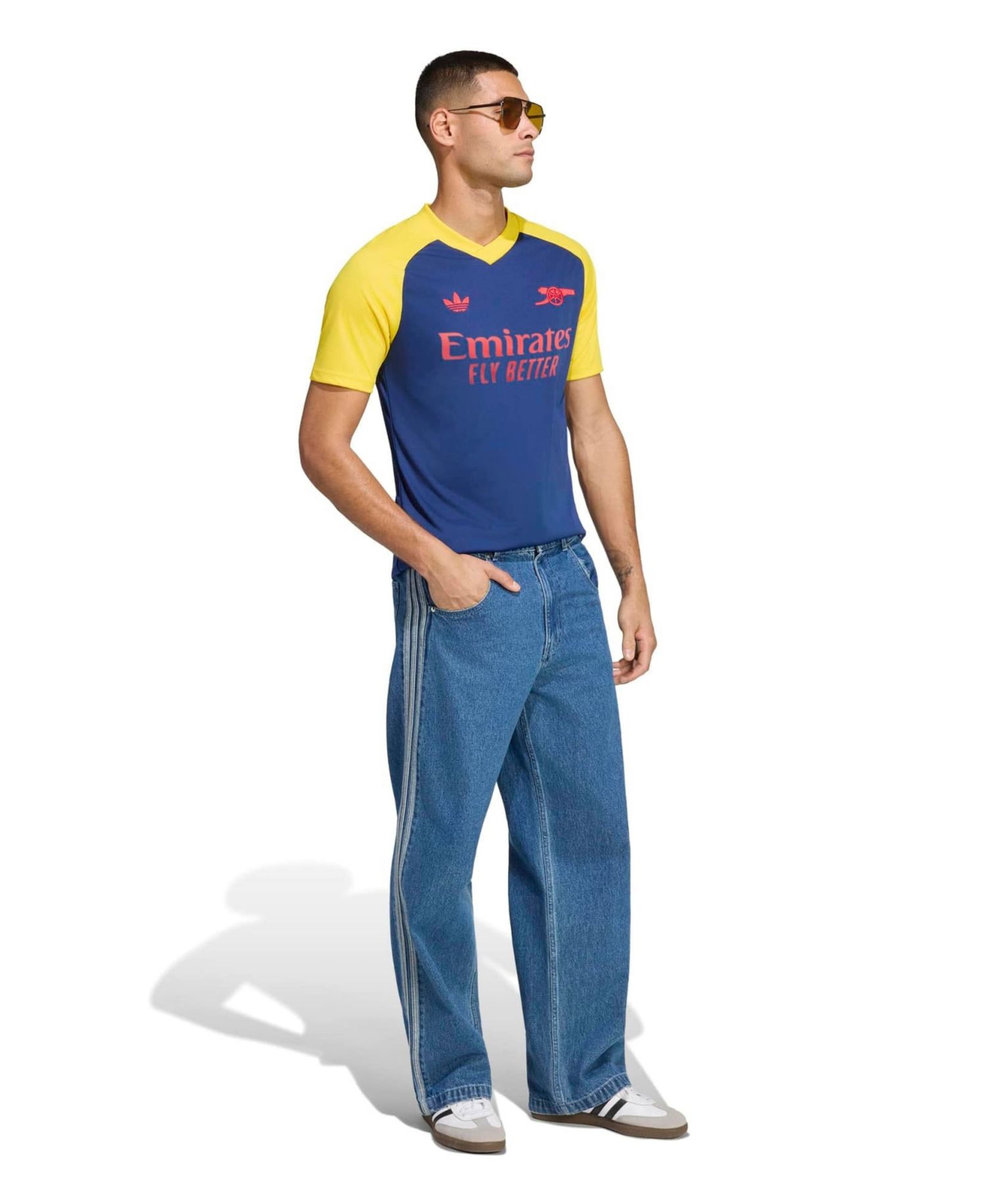 Men's Navy Arsenal 2026/27 Away Pre-Match Top