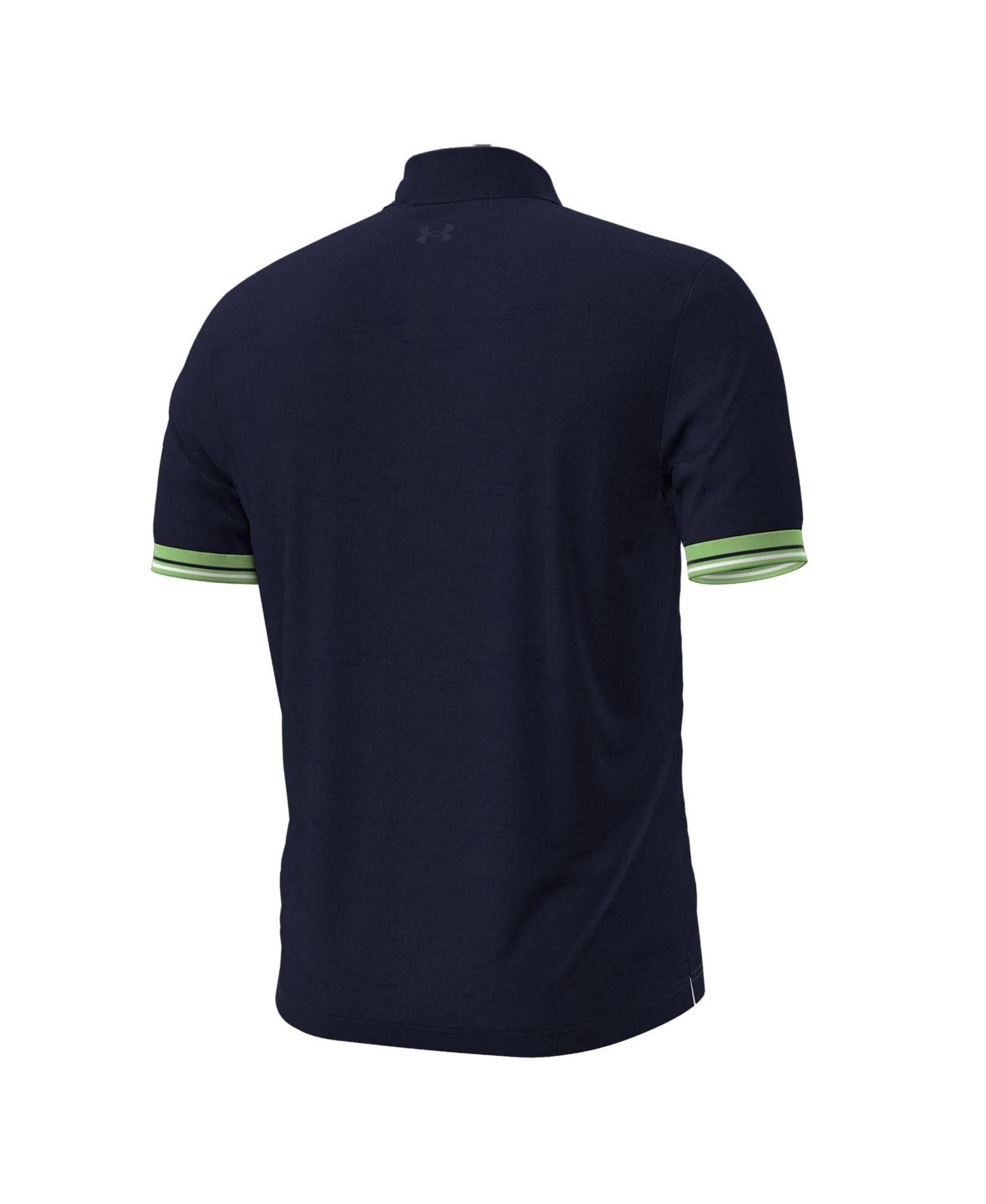 Men's Navy Notre Dame Fighting Irish Aura Cuff Polo