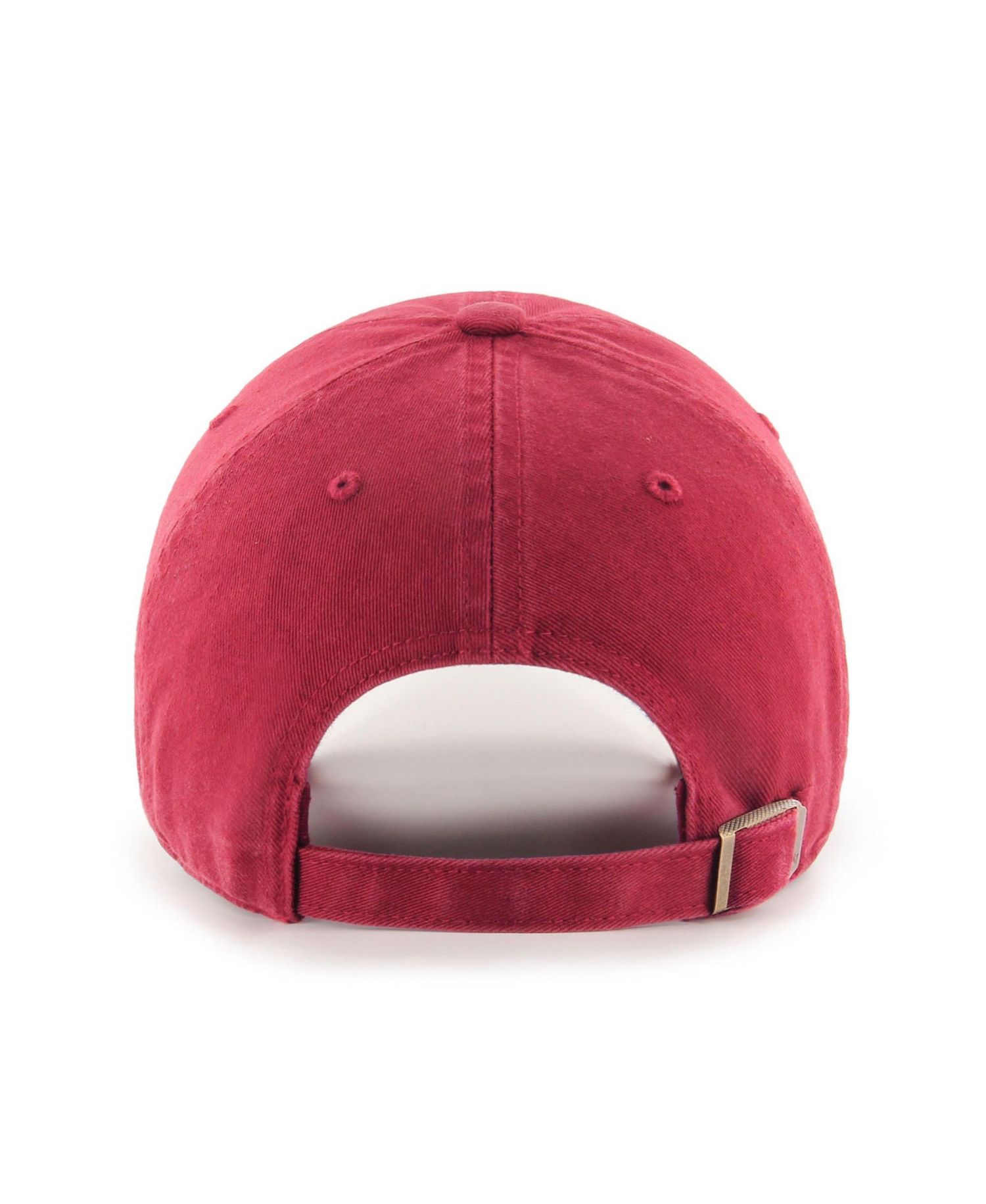 Men's and Women's '47 Dark Red New York Knicks Color Pack Clean Up Adjustable Hat