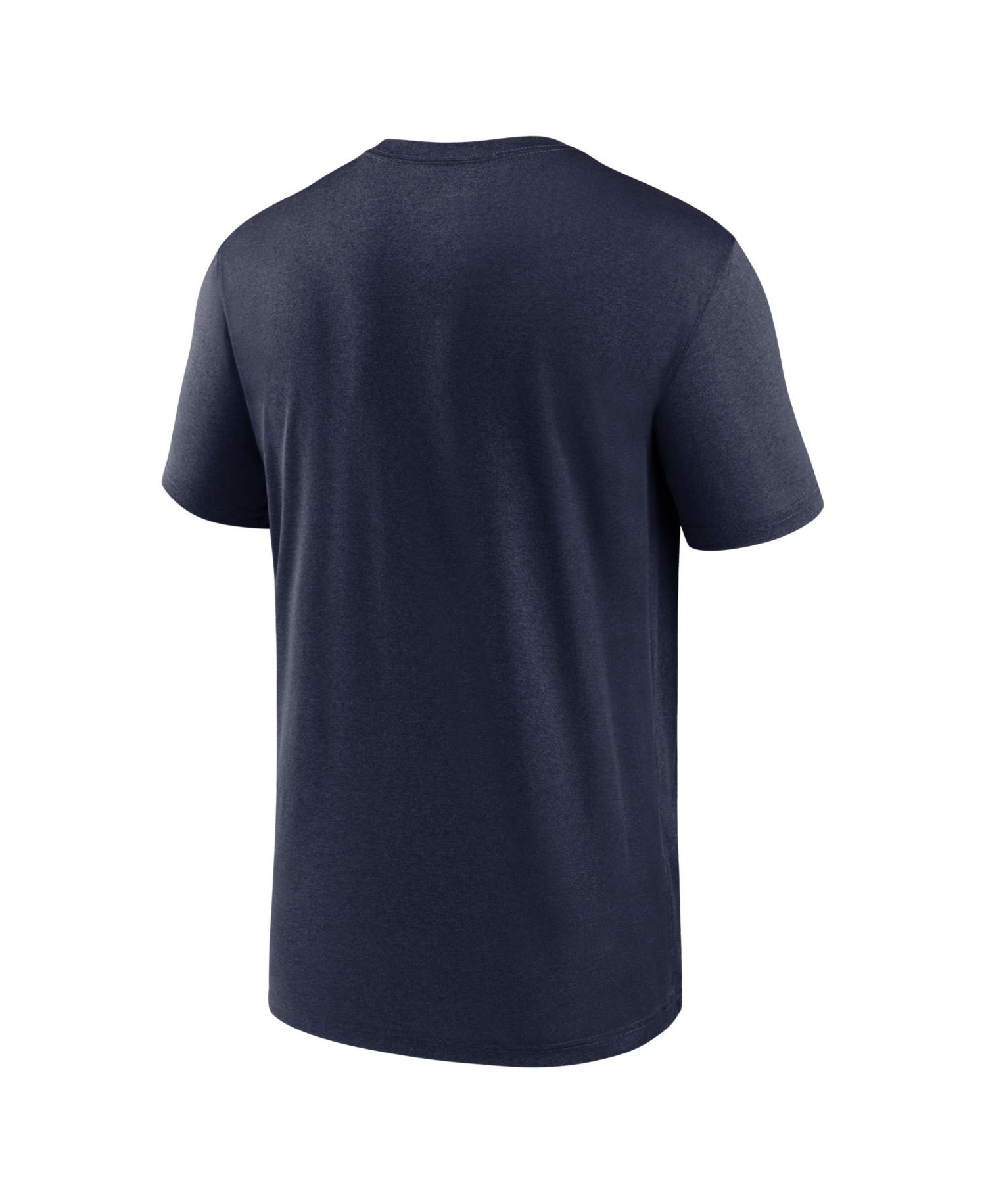 Men's Navy West Virginia Mountaineers Rushing Mascot Dri-FIT T-Shirt