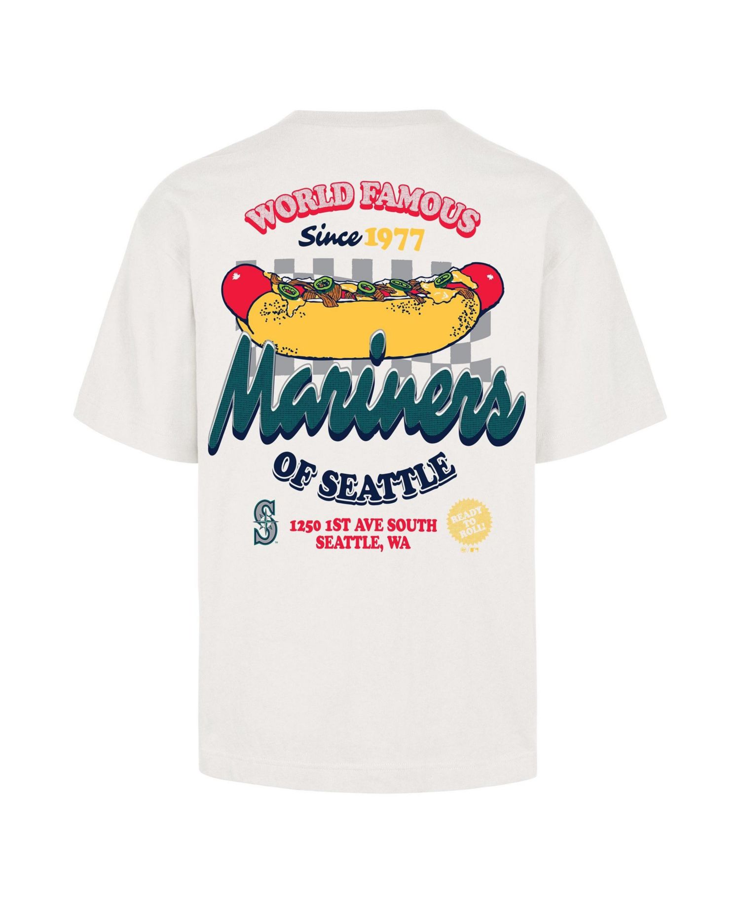 Men's '47 Cream Seattle Mariners Glizzy T-Shirt
