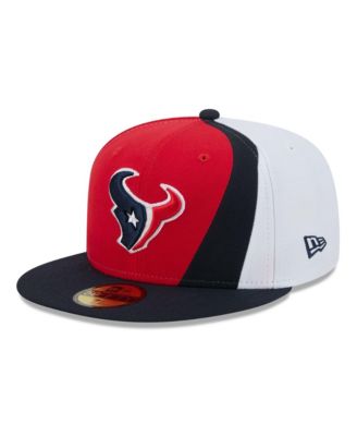 Men's Red/Navy Houston Texans Shock 59FIFTY Fitted Hat
