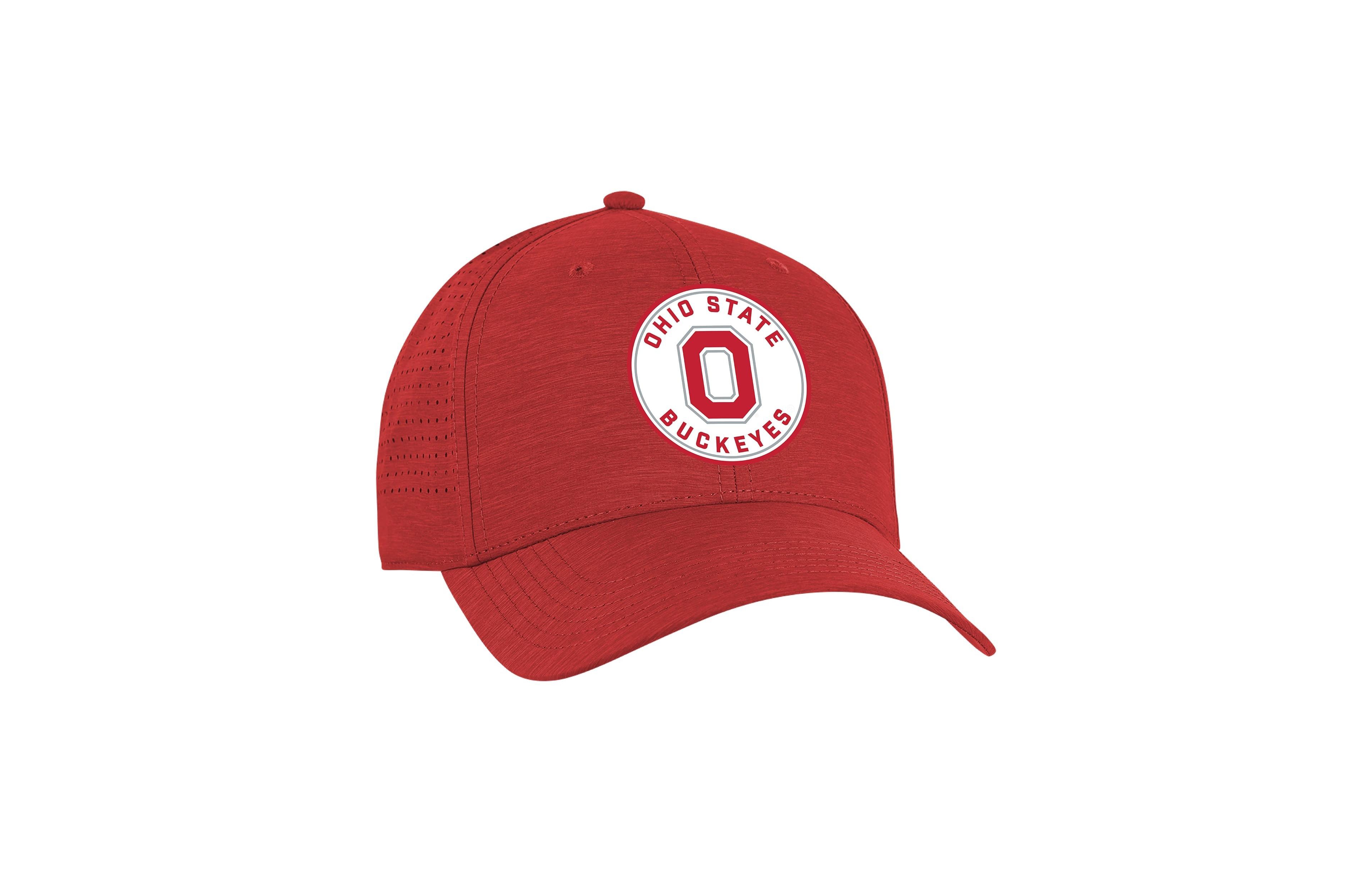 Ahead Men's and Women's Scarlet Ohio State Buckeyes Brezo Adjustable Hat
