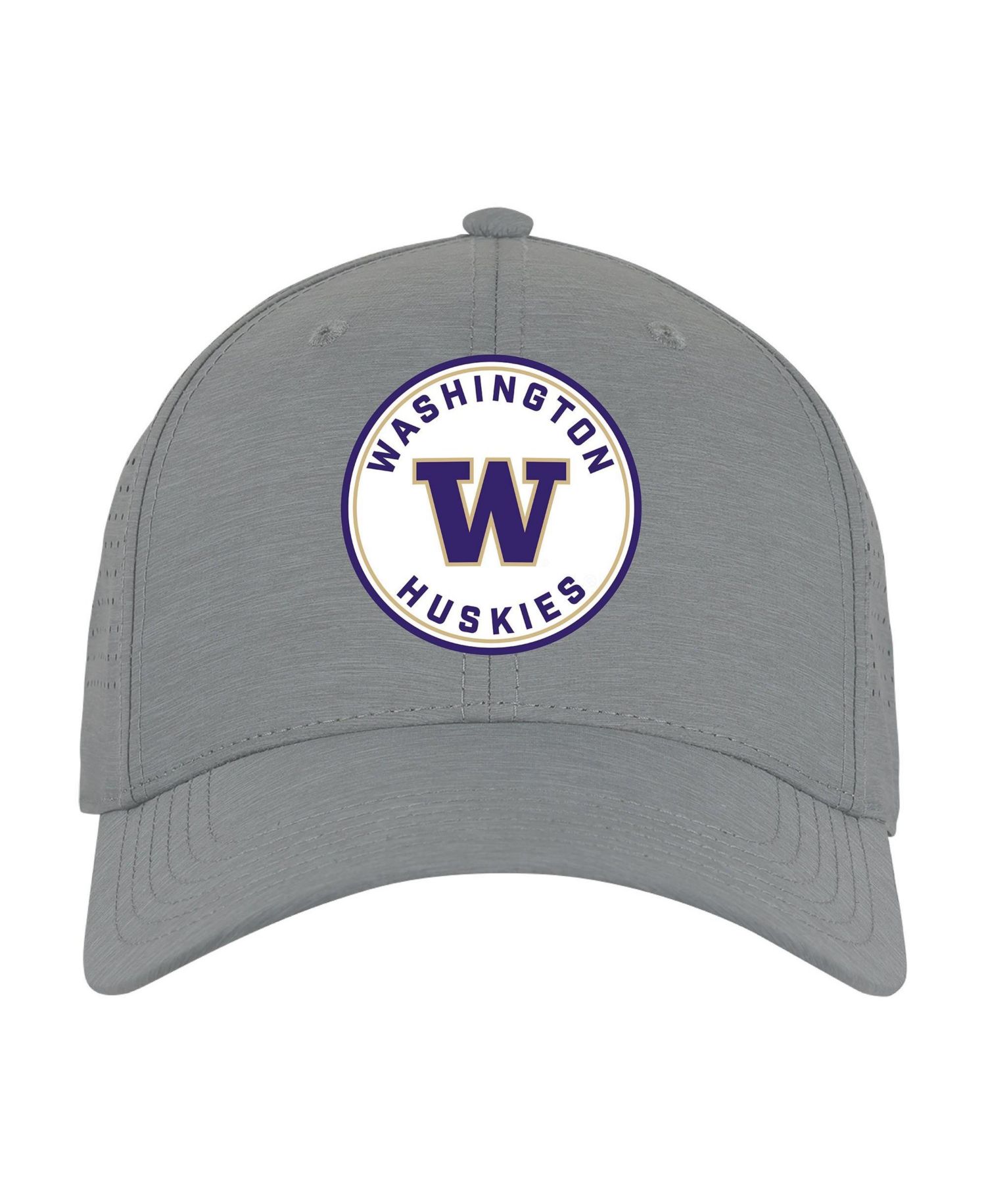 Men's and Women's Gray Washington Huskies Brezo Adjustable Hat