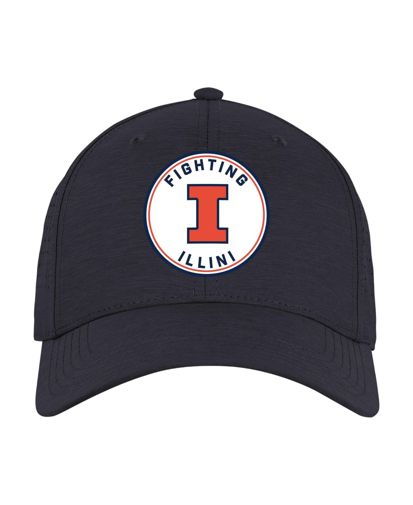 Кепка Ahead Navy Illinois Fighting Illini Brezo Adjustable Hat — фото 2