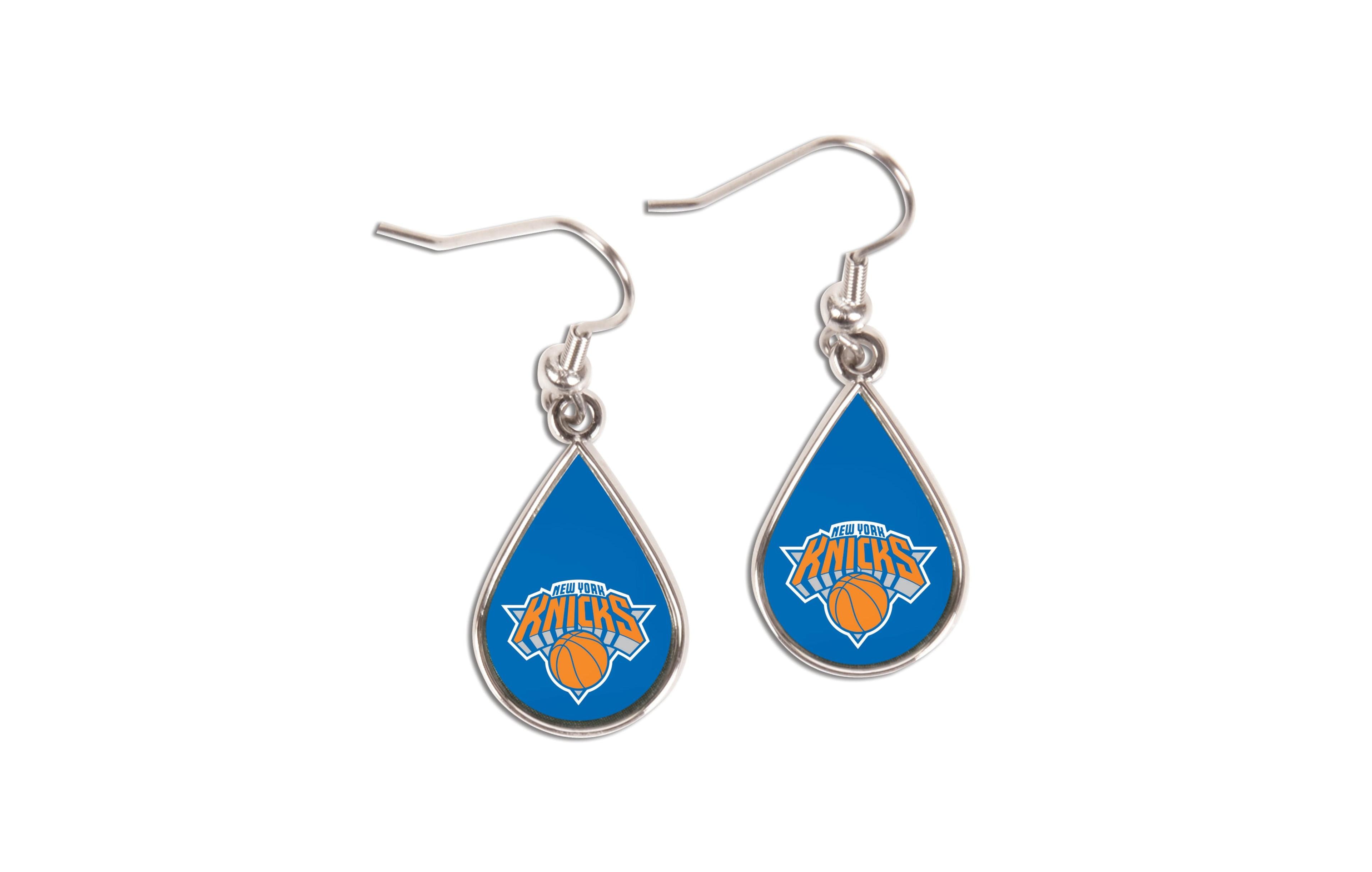 Wincraft New York Knicks Tear Drop Dangle Earrings