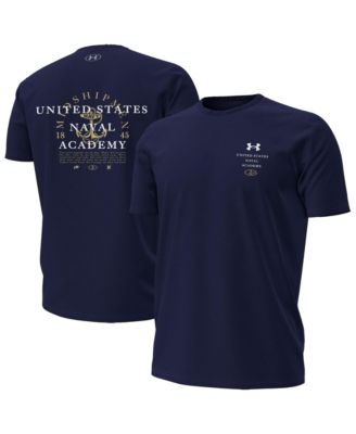 Men's Navy Midshipmen 2026 Sideline Performance T-Shirt