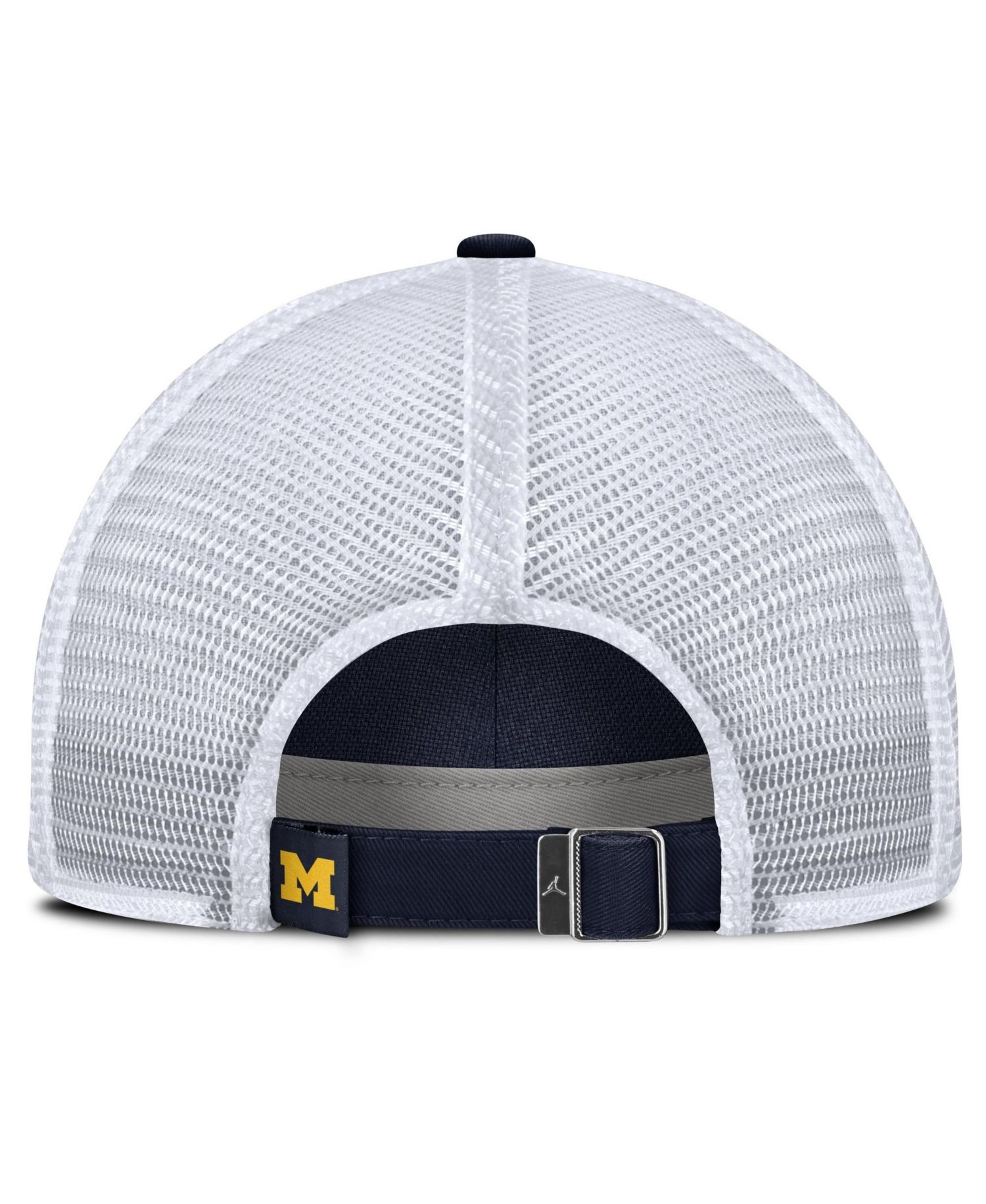Men's Navy Michigan Wolverines 2025 Gameday On-Field Club Adjustable Trucker Hat