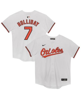 Preschool Jackson Holliday White Baltimore Orioles Home Game Jersey