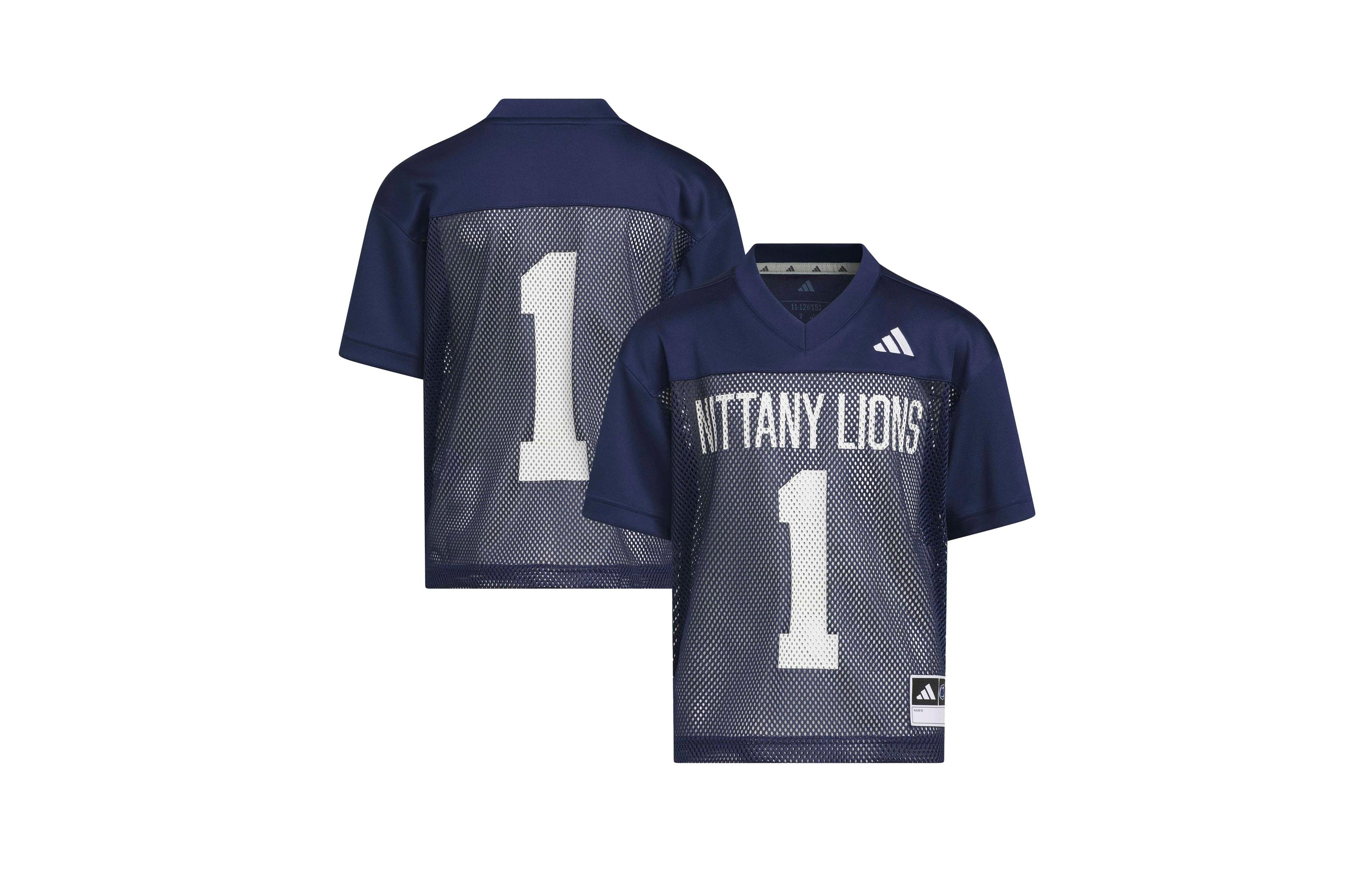adidas Big Boys and Girls Navy Penn State Nittany Lions Tailgate Jersey