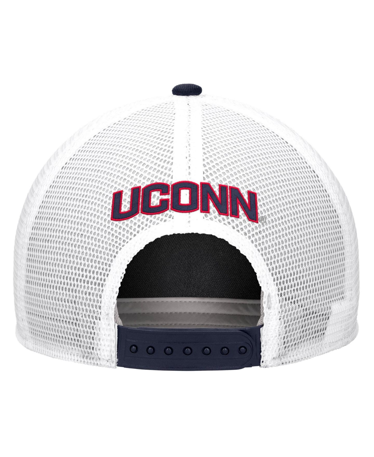 Мужская кепка Nike Navy UConn Huskies 2026 On-Field Rope Adjustable Trucker Hat — фото 2