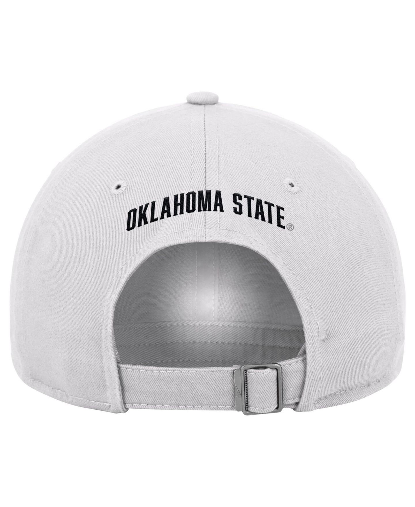 Мужская кепка Nike White Oklahoma State Cowboys 2026 On-Field Club Adjustable Hat — фото 2