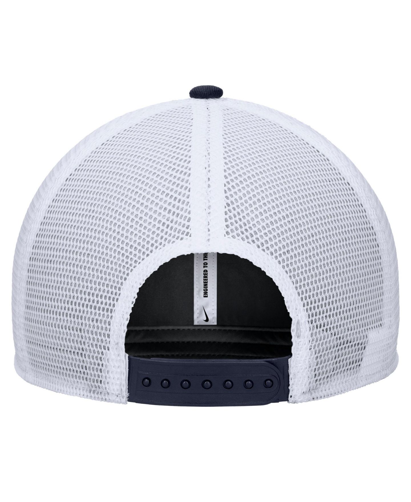 Мужская кепка Nike Navy UConn Huskies Rise Adjustable Trucker Hat — фото 2