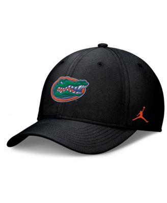 Men's Black Florida Gators Rise SwooshFlex Dri-FIT Hat