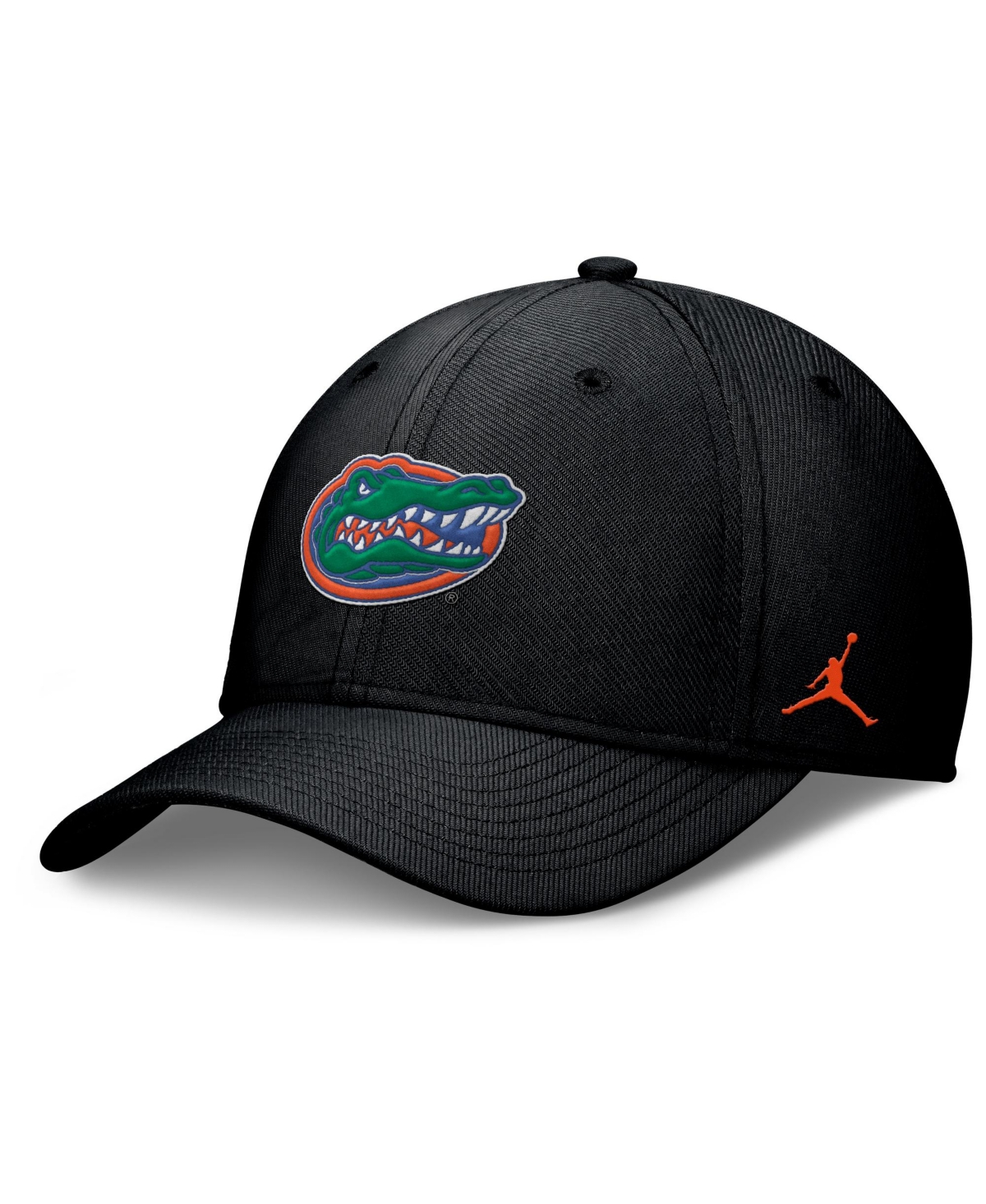Jordan Men's Black Florida Gators Rise SwooshFlex Dri-fit Hat
