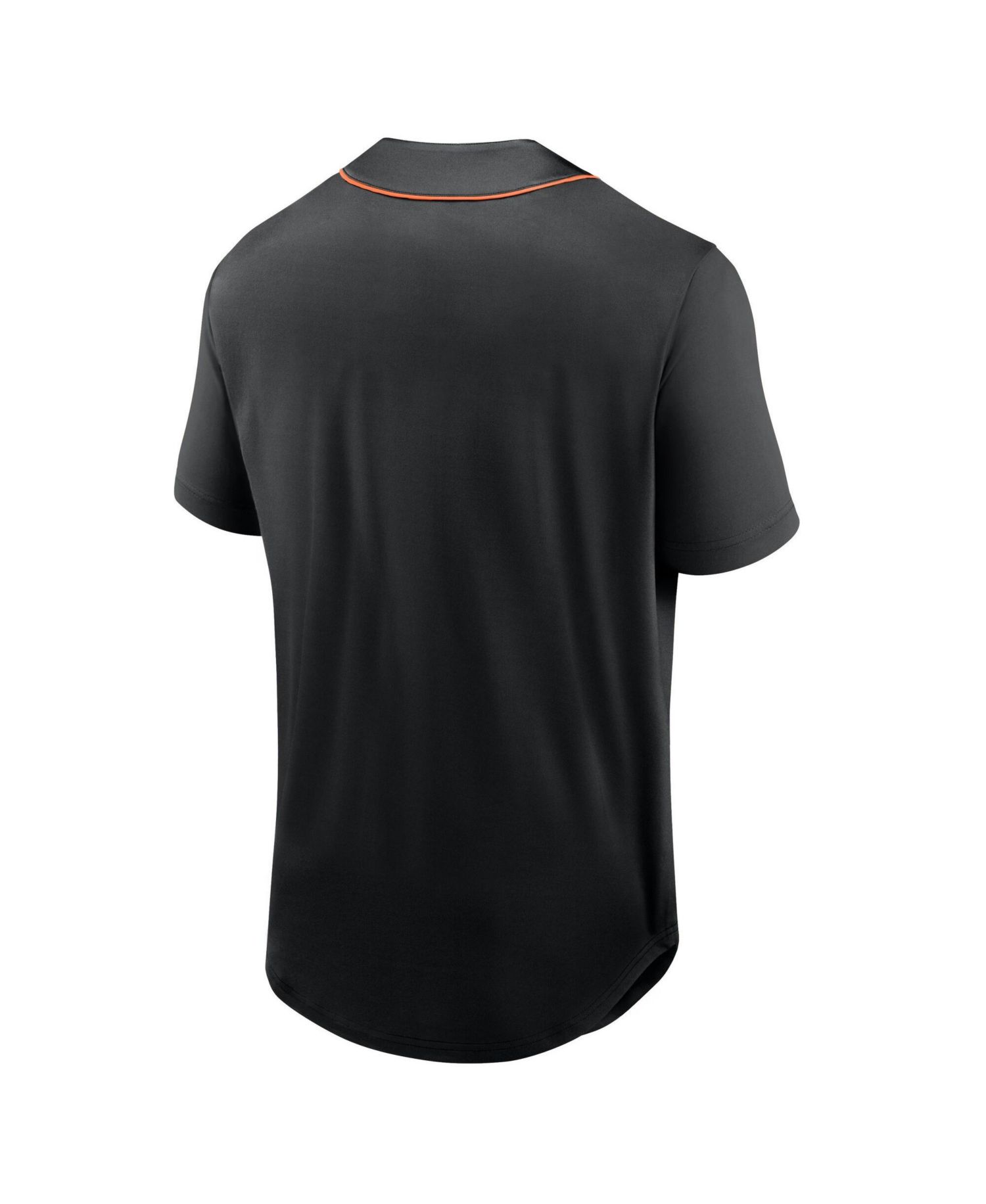Men's Black San Francisco Giants Franchise Button-Up Fashion Top