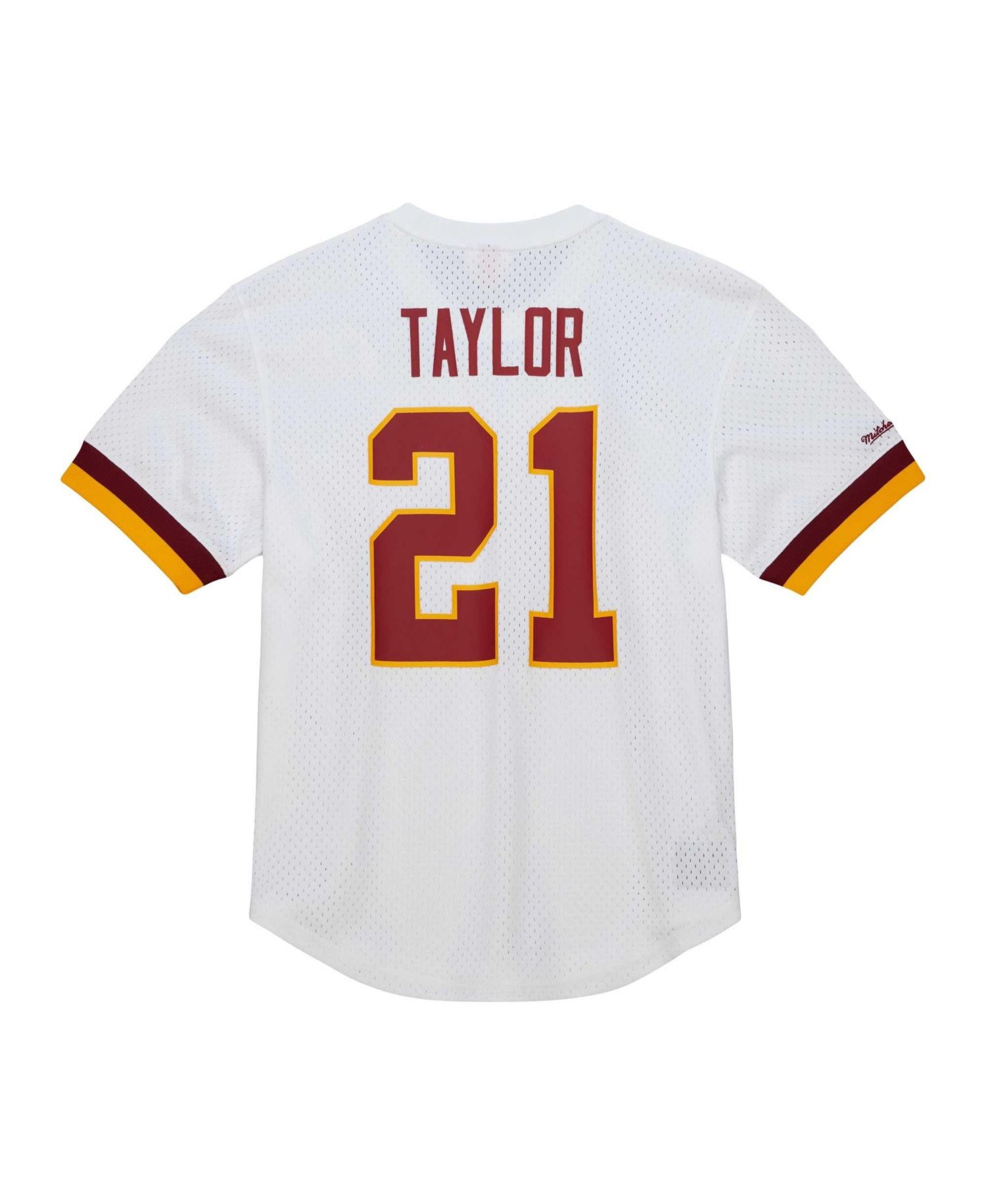 Men's Sean Taylor White Washington Commanders Retired Player Name & Number Mesh Top