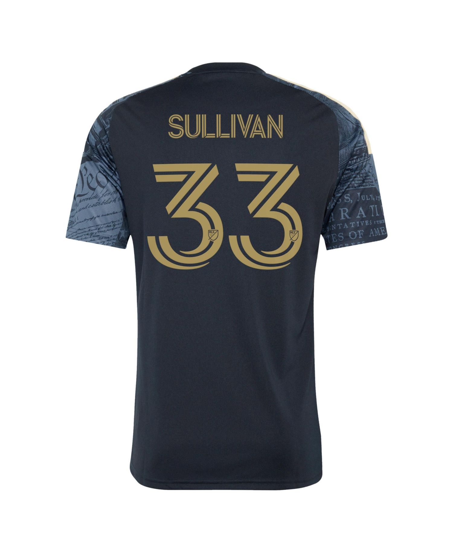 Men's Quinn Sullivan Navy Philadelphia Union 2026 1776 Kit Replica Jersey