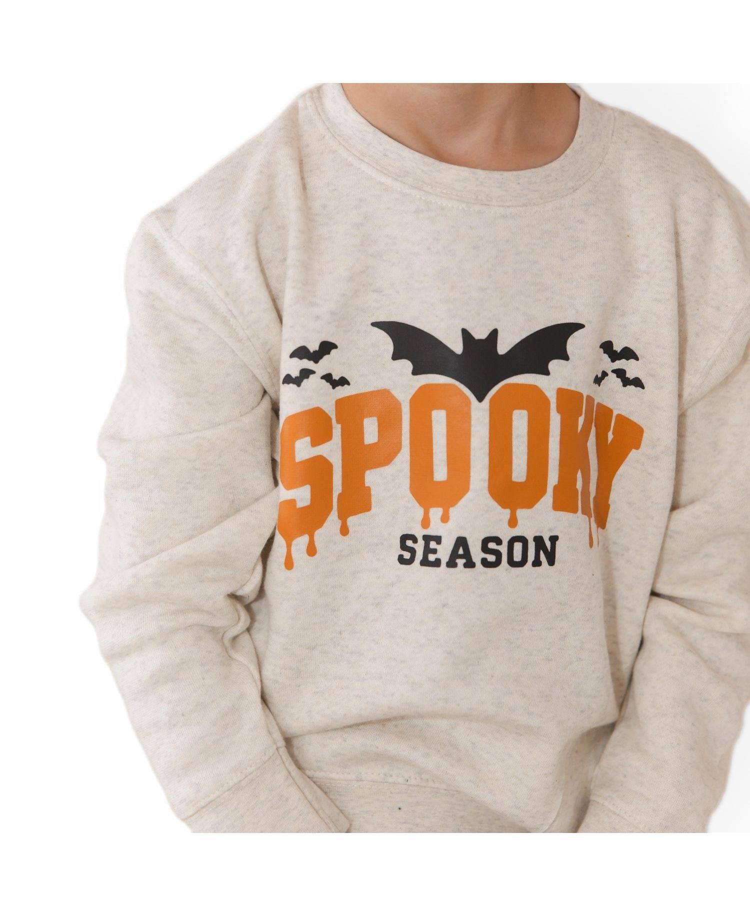 Boys' 4-20 Spooky Season Halloween Crewneck Sweatshirt