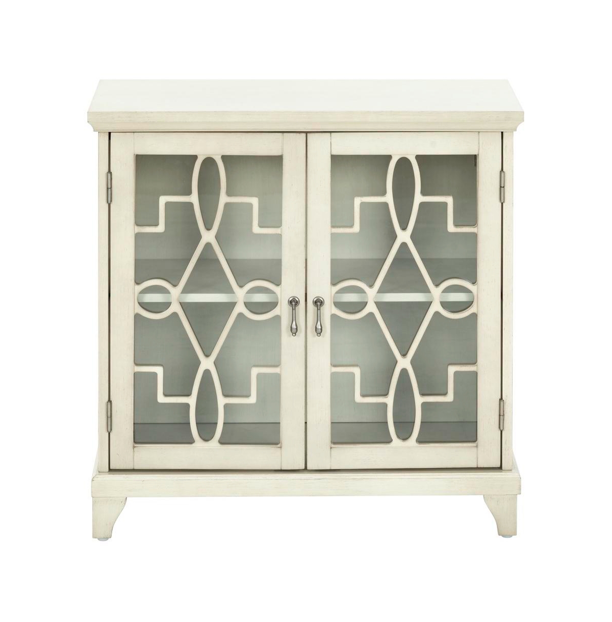 Augusta Home Carol Two Door Cabinet - Creme