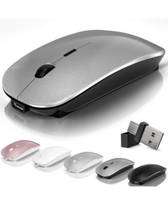 Rechargeable Wireless Silent Mouse for PC/Mac/Linux