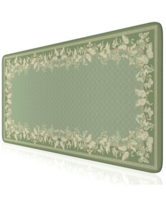 Topographic Contour Large Non-Slip Desk Mat Mouse Pad Compatible with Mice and Keyboards