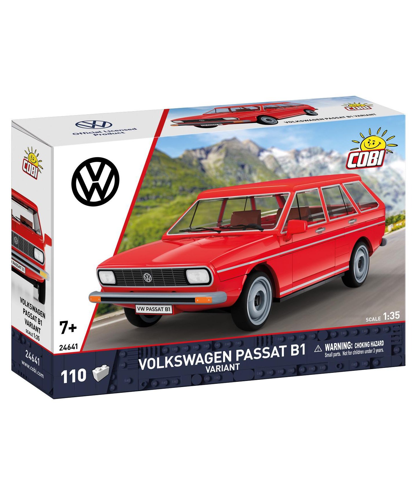 Детский конструктор COBI Volkswagen Passat B1 Variant 110-Piece Building Set, Ages 7+ — фото 1