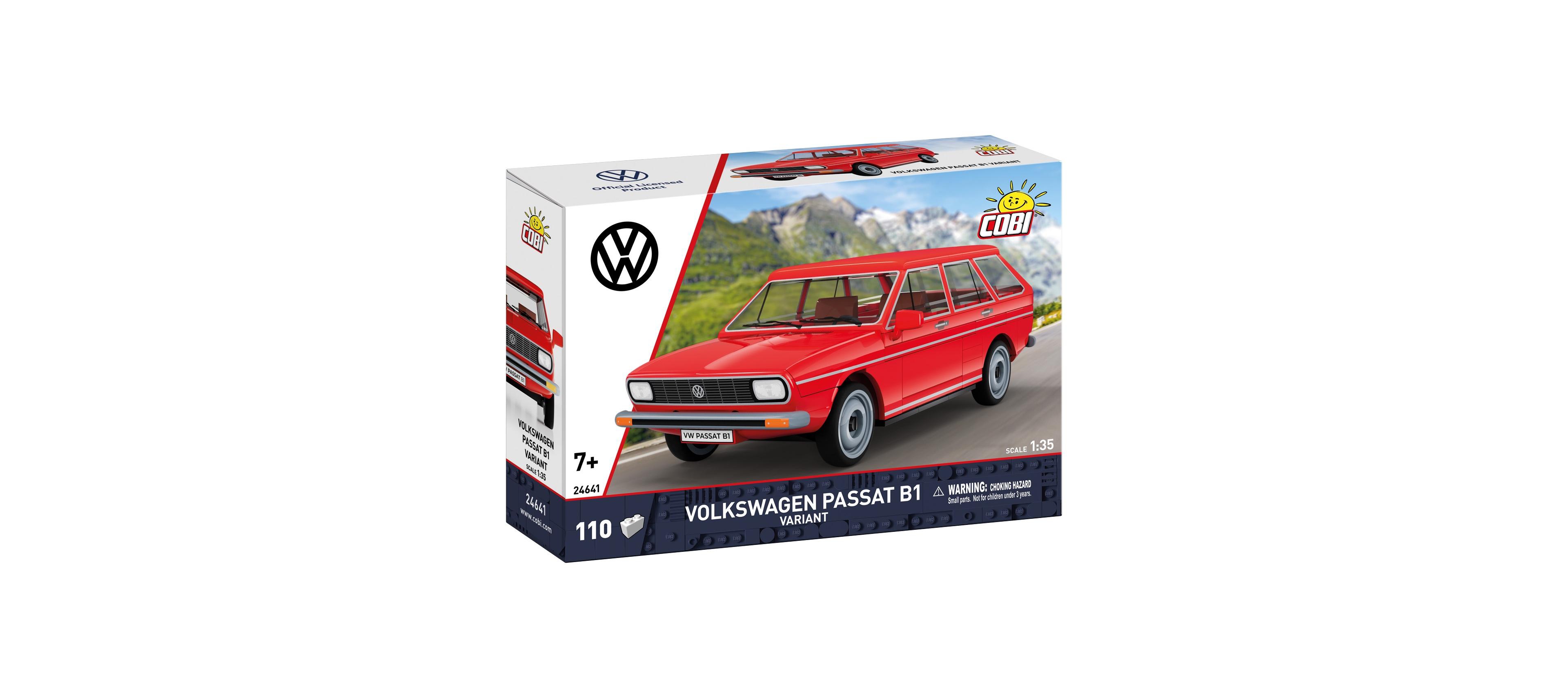 Cobi Volkswagen Passat B1 Variant 110-Piece Building Set, Ages 7+