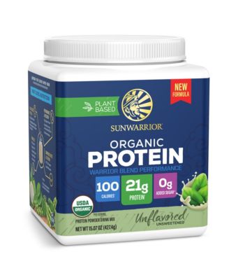 Warrior Blend Protein Powder, Unflavored, 21 Gram Protein, 14 Servings