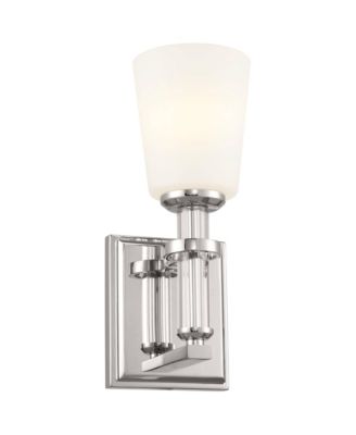 Rosalind 12 1/2" High Polished Nickel Wall Sconce