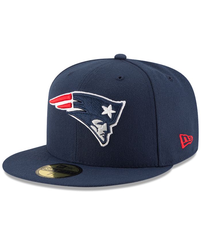 New Era New England Patriots Team Basic 59FIFTY Fitted Cap - Macy's