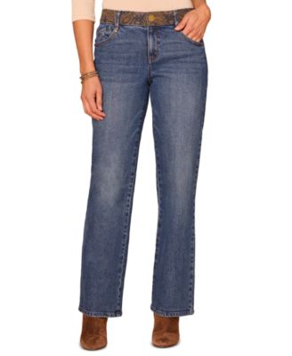 Women's Ab"solution&reg; Mid-Rise Straight-Leg Jeans