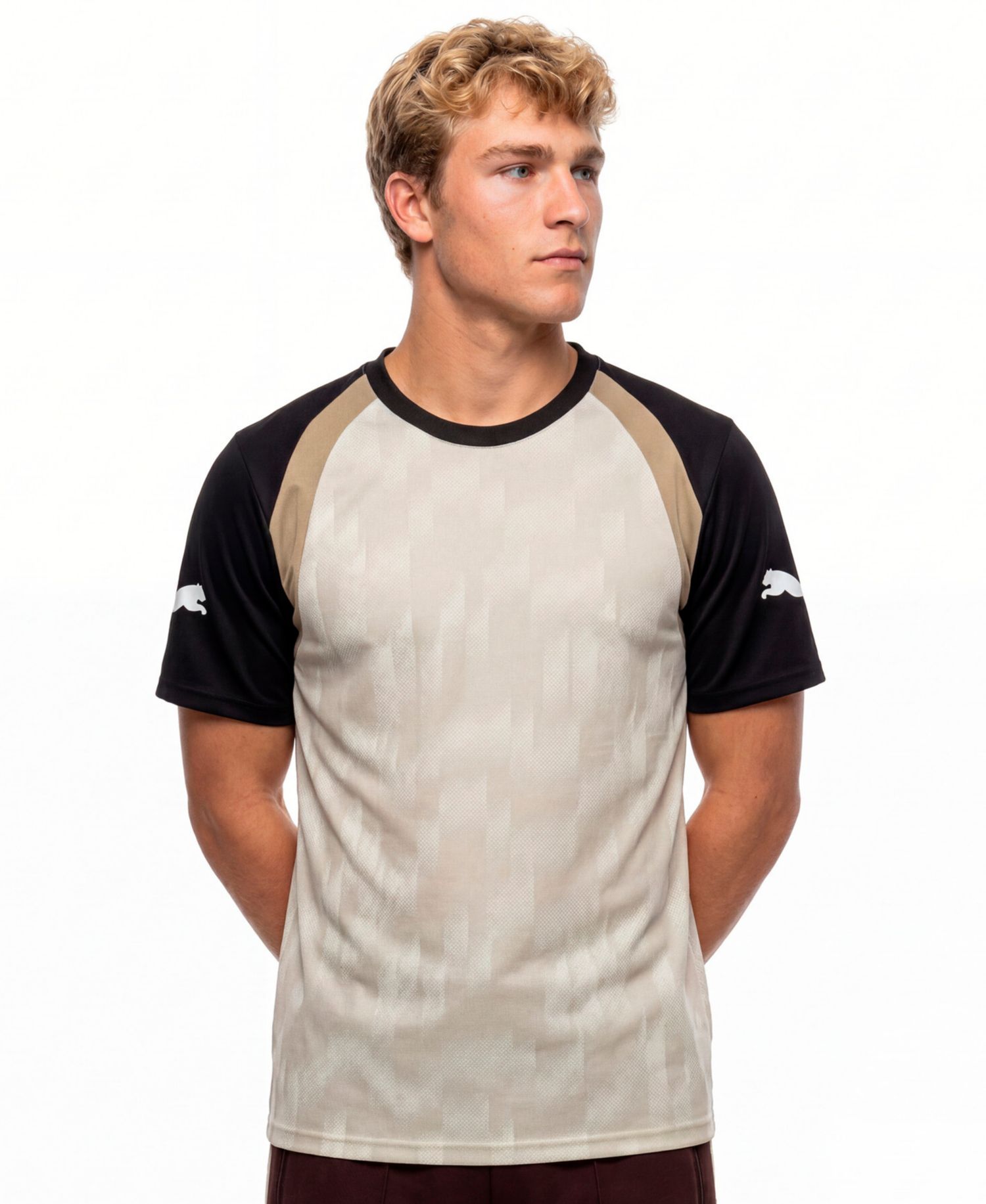 Men's IndividualFinal Soccer Jersey Slim-Fit T-Shirt