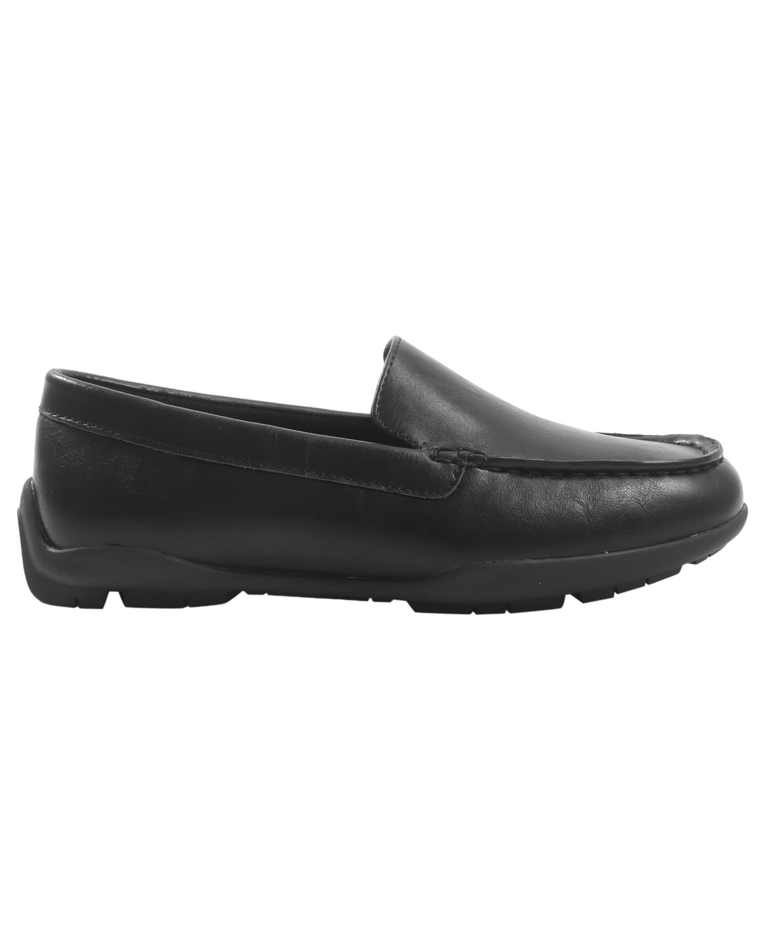Boys' Jason Venetian Round-Toe Moc-Toe Stitching Loafers