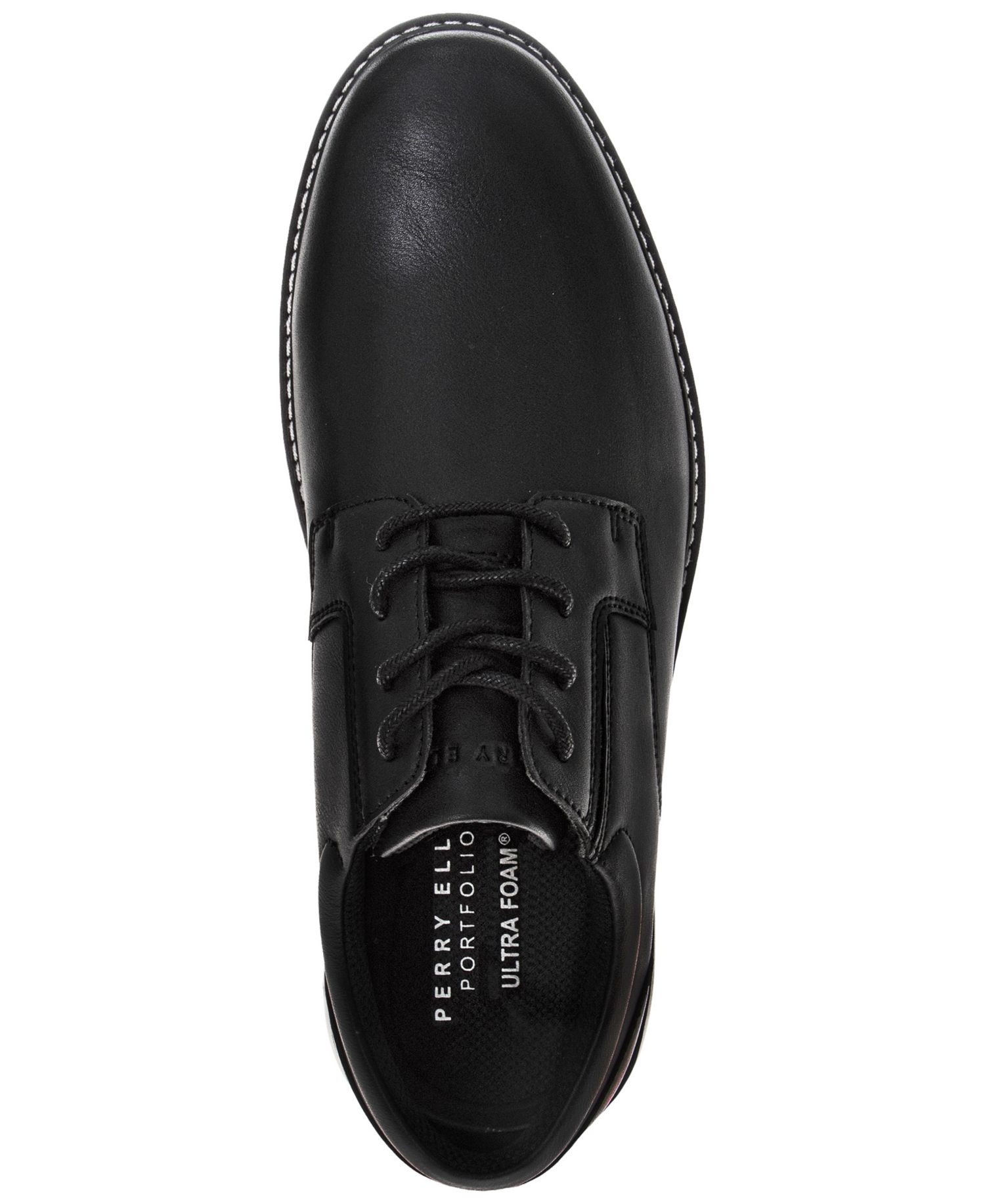 Men's Casual Plain Toe Faux Leather Oxford Shoes