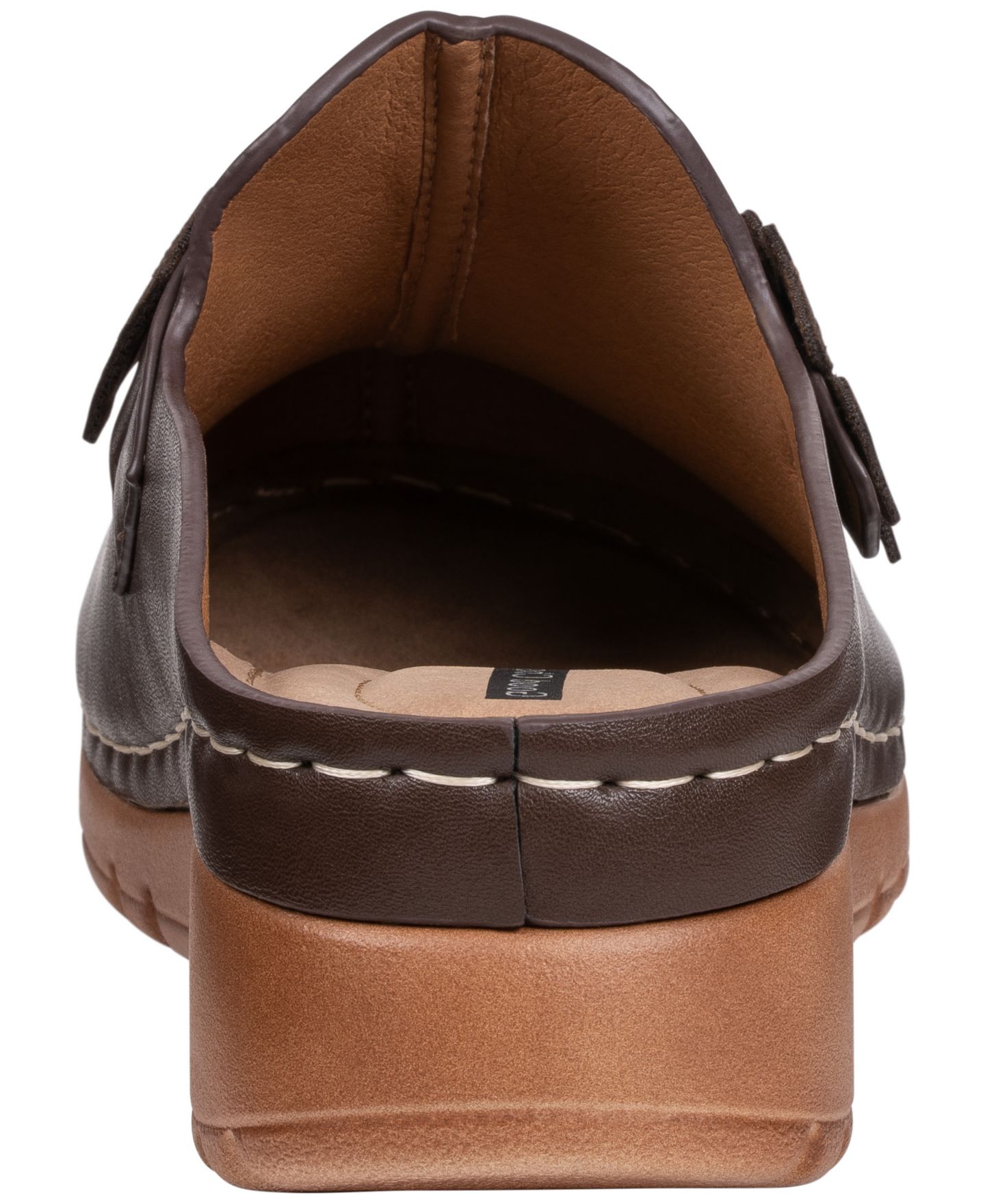 Женские сабо GC Shoes Cooper Fringe Slip On, цвет: Коричневый — фото 3