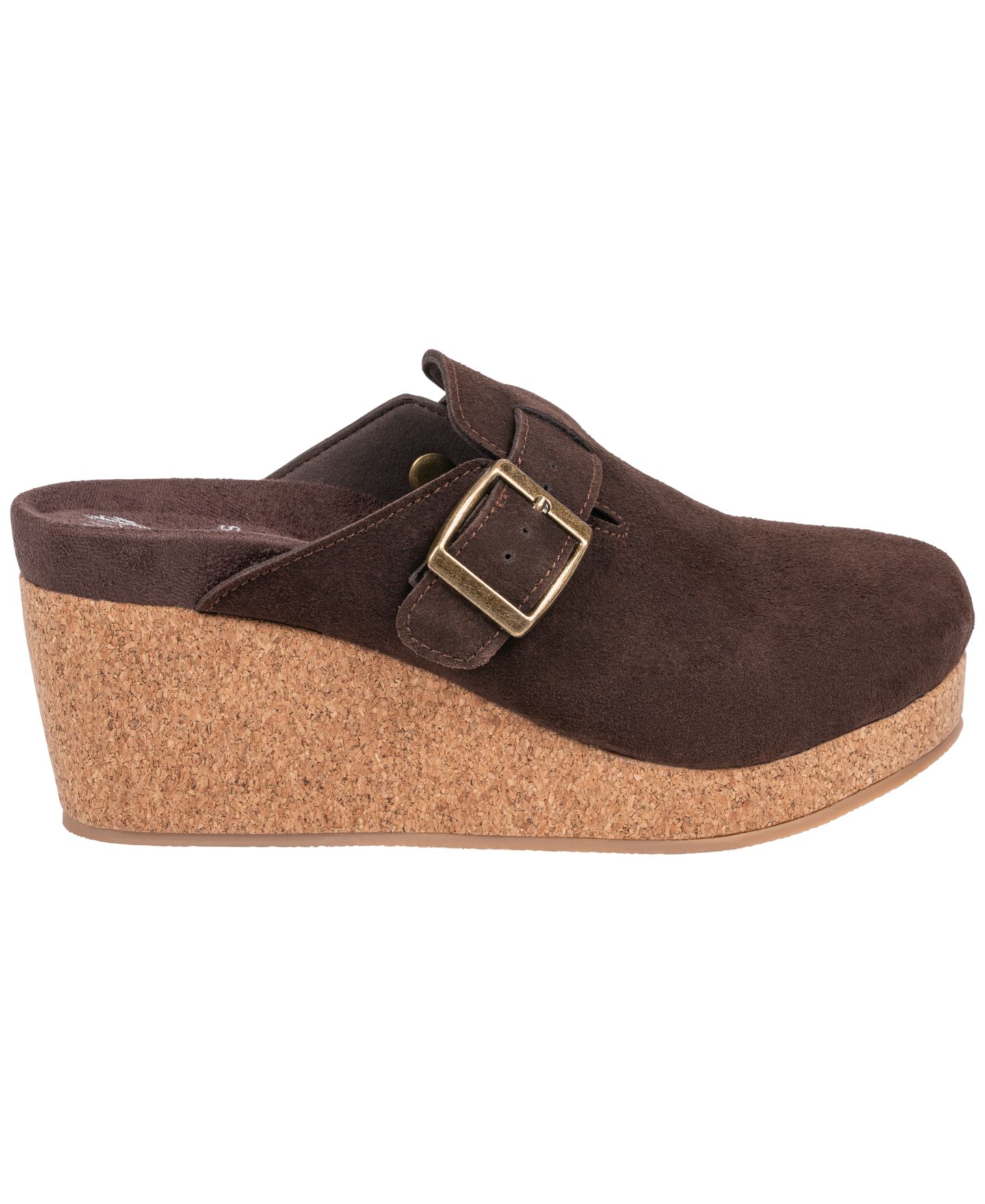 Женские сабо GC Shoes Madison Platform Wedge Slip On, цвет: Коричневый — фото 2