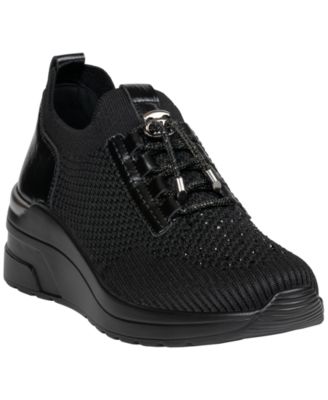 Women's Eagan Knit Lace Up Wedge Sneakers