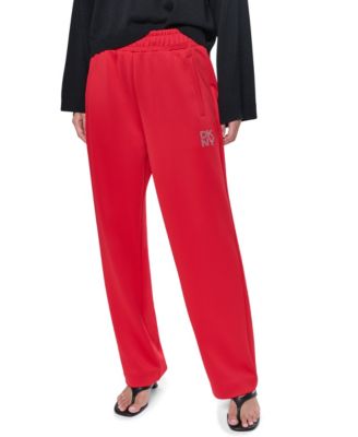 Women's Stack Logo Tapered Pull-On Knit Pant