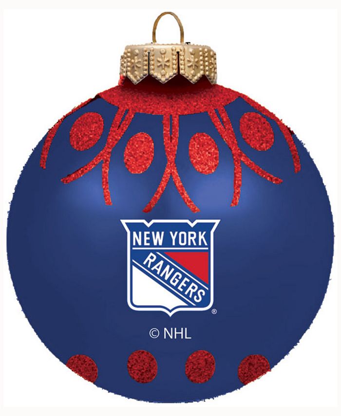 Ny rangers christmas ornament clearance