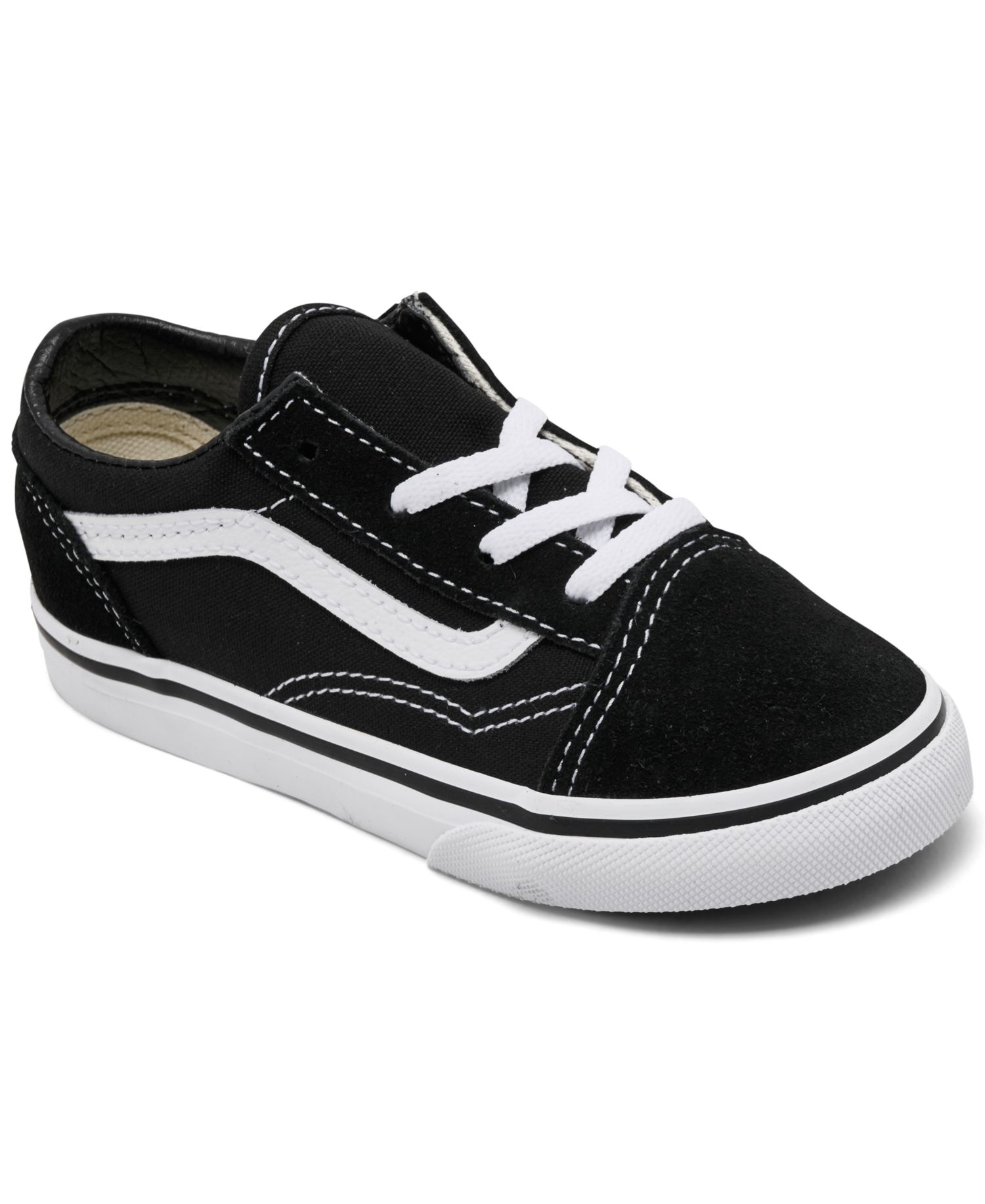 Toddler Boys' and Girls' Old Skool Low-Top Suede-Canvas Sneakers from Finish Line