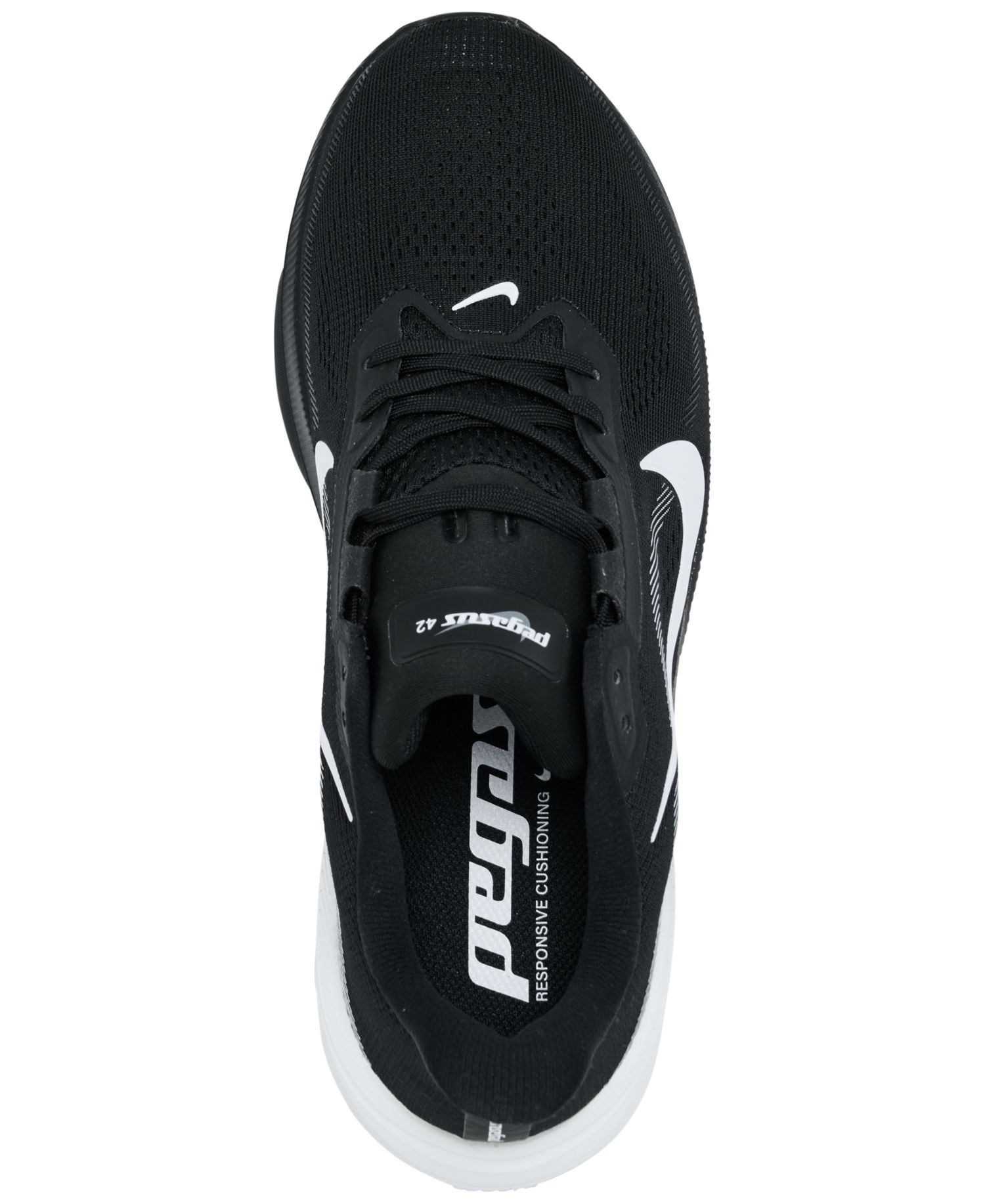 Men's Pegasus 42 Road Running Wide Toe Box Sneakers from Finish Line