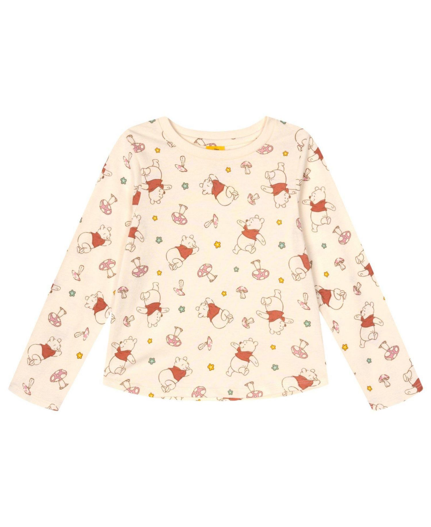 Girls' 4-16 Long-Sleeve Suspender Tee and Skirt, 2-Piece Set